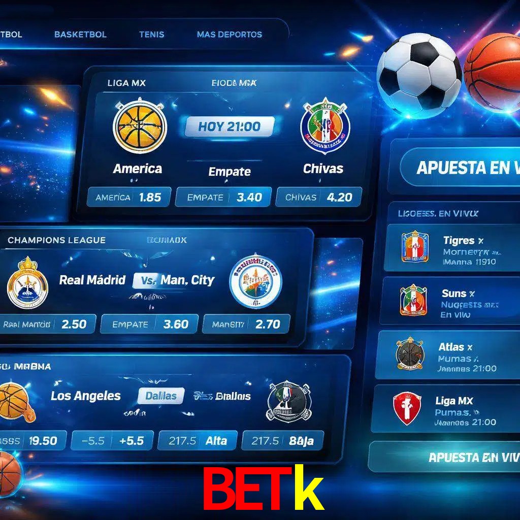 Mercados de apuestas deportivas Betk para jugadores en México
